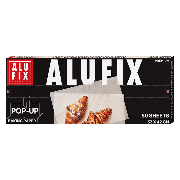 ALUFIX Baking paper Pop-up 50 sheets 33x42 cm (22pcs/carton) UNI NEW